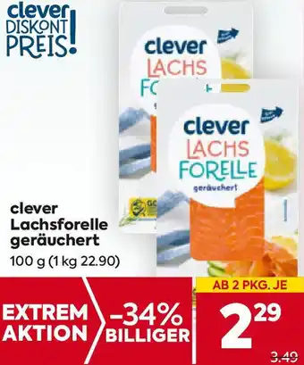 Billa Lachsforelle geräuchert Angebot