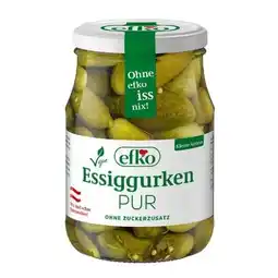 Billa Efko Essiggurken Pur Angebot