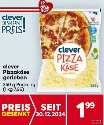 Billa Pizzakäse gerieben Angebot