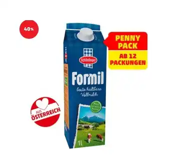 PENNY Formil Haltbare Vollmilch Penny Angebot