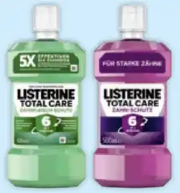 Müller Listerine Mundspülung Total Care Angebot