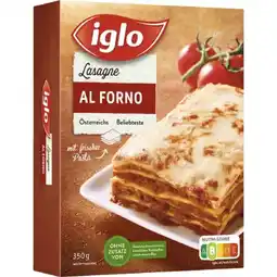 MPreis Iglo Lasagne verschiedene Sorten MPREIS Angebot