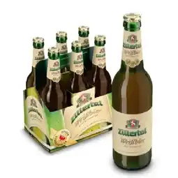 MPreis Zillertal Bier Weißbier Hell Tray MPREIS Angebot