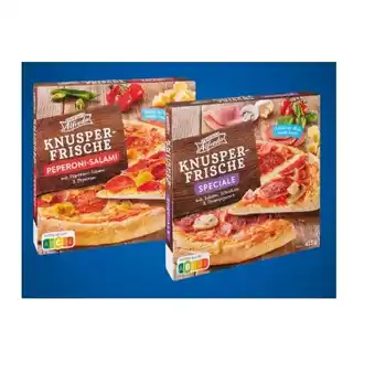 Lidl Knusperfrische Pizza versch. Sorten Lidl APP Preis Angebot