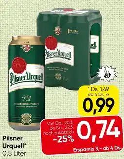 Spar The original pilsner Angebot