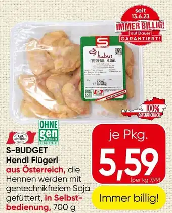 Spar S-budget hendl flüge Angebot