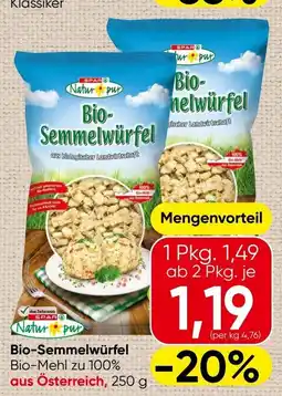 Spar Bio- semmelwürfel Angebot