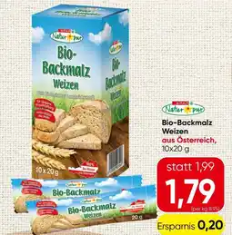 Spar Bio- backmalz weizen Angebot