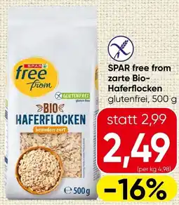 Spar Bio- haferflocken Angebot