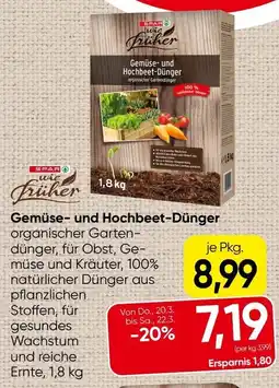 Spar Gemüse- und hochbeet-dünger Angebot