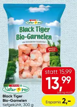 Spar Black tiger bio-garnelen Angebot