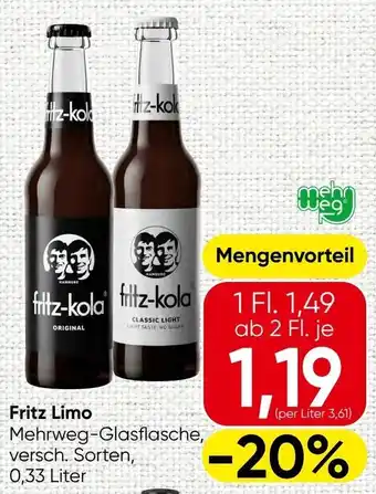 Spar Fritz limo Angebot