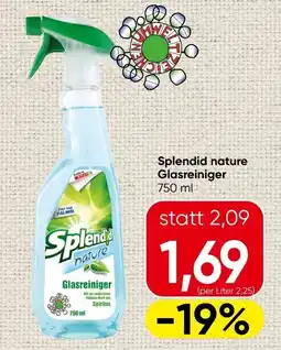 Spar Splendid nature glasreiniger Angebot