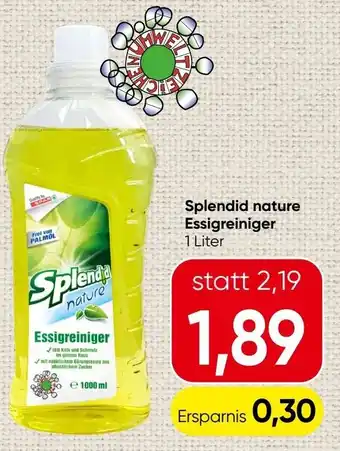 Spar Splendid nature essigreiniger Angebot