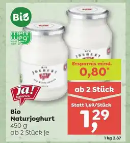 ADEG Bio naturjoghurt Angebot