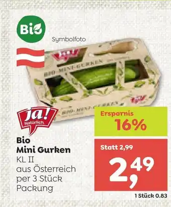 ADEG Bio mini gurken Angebot