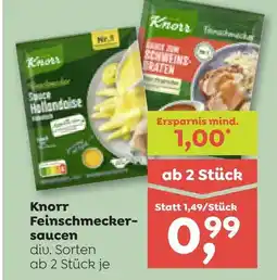 ADEG Knorr feinschmecker- saucen Angebot
