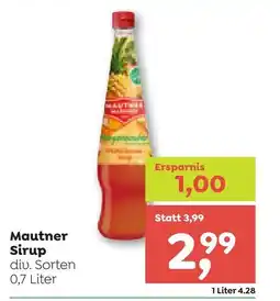 ADEG Mautner sirup Angebot