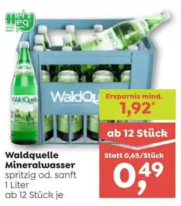 ADEG Waldquelle mineralwasser Angebot