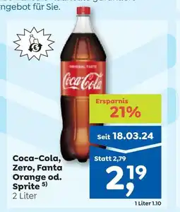 ADEG Coca-cola, zero, fanta orange od. sprite Angebot