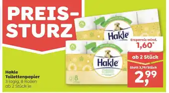 ADEG Hakle toilettenpapier Angebot