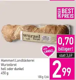 Sutterlüty Hammerl landbäckerei wurzelbrot Angebot