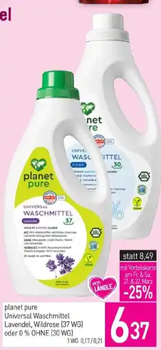 Sutterlüty Universal waschmittel Angebot