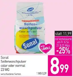 Sutterlüty Seifenwaschpulver color oder normal Angebot