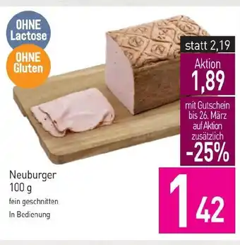 Sutterlüty Neuburger Angebot