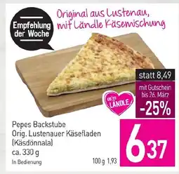 Sutterlüty Pepes backstube orig. lustenauer käsefladen Angebot