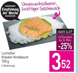 Sutterlüty Lachsfilet kräuter-knoblauch Angebot