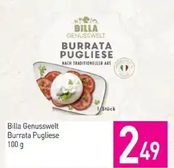 Sutterlüty Billa genusswelt burrata pugliese Angebot