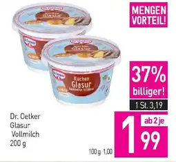 Sutterlüty Dr. oetker glasur vollmilch Angebot