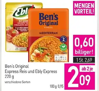 Sutterlüty Express reis und ebly express Angebot