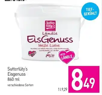 Sutterlüty Eisgenuss Angebot