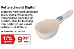 Lagerhaus Futterschaufel digital Angebot