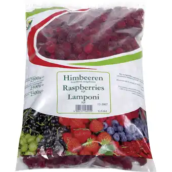 Metro Himbeeren, Preisangabe ohne MwSt. (Preis inkl. MwSt. 7,92 €), METRO Angebot