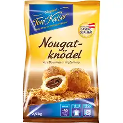 Metro Nougatknödel, Preisangabe ohne MwSt. (Preis inkl. MwSt. 0,54 €), METRO Angebot