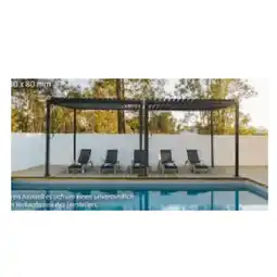 Hofer Pergola mit Lammellendach HOFER Angebot