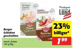 Nah&Frisch Berger schinken geschnitten Angebot