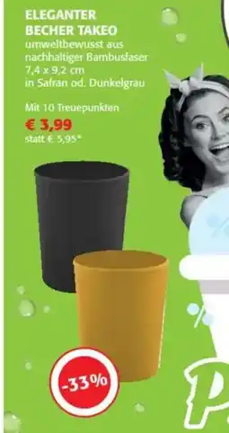 Nah&Frisch Eleganter becher takeo Angebot