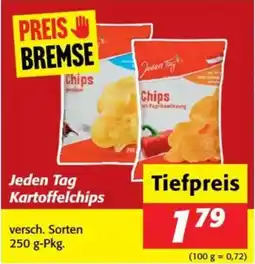 Nah&Frisch Jeden Tag Kartoffelchips Angebot