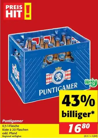 Nah&Frisch Puntigamer Angebot