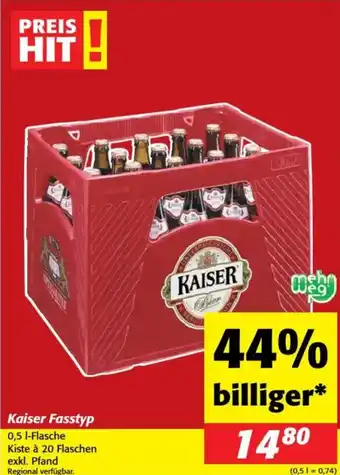 Nah&Frisch Kaiser Fasstyp Angebot