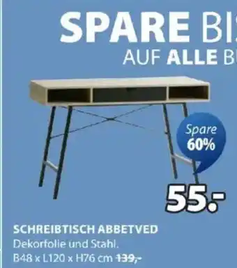 JYSK Schreibtisch abbetved Angebot