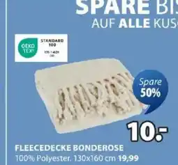 JYSK Fleecedecke bonderose Angebot