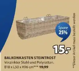 JYSK BALKONKASTEN STEINTROST Angebot