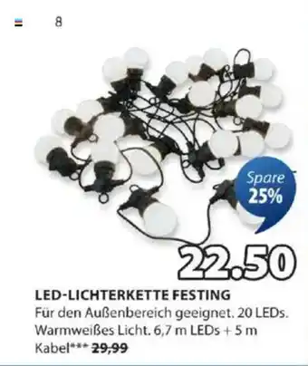 JYSK Led-lichterkette festing Angebot