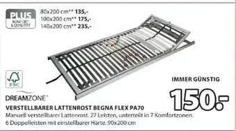 JYSK Verstellbarer lattenrost begna flex pa70 Angebot