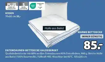 JYSK Entendaunen-bettdecke galdeberget Angebot